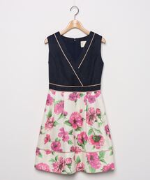 ブランド古着 Chesty チェスティーのワンピース 花柄 ボタニカル柄 古着通販 Zozoused