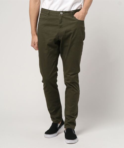 Blue Standard (ブルースタンダード)の「【BLUE STANDARD】ベーシックスキニー テーパード パンツ(その他パンツ・メンズ・ブラック/ベージュ/ネイビー/カーキ/ブルー系その他・MEDIUM/LARGE/X-LARGE/SMALL)」の4枚目の写真