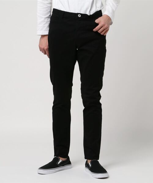 Blue Standard (ブルースタンダード)の「【BLUE STANDARD】ベーシックスキニー テーパード パンツ(その他パンツ・メンズ・ブラック/ベージュ/ネイビー/カーキ/ブルー系その他・MEDIUM/LARGE/X-LARGE/SMALL)」の2枚目の写真