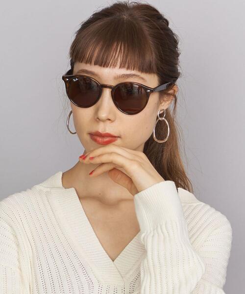 Ray-Ban（レイバン）の「＜RayBan＞ラウンドサングラス¨（サングラス・レディース・ブラウン・FREE）」の8枚目の写真