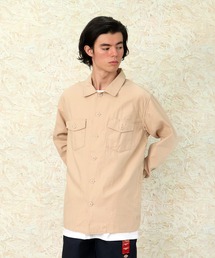 【 HOUSTON / ヒューストン 】Military Shirts 40232