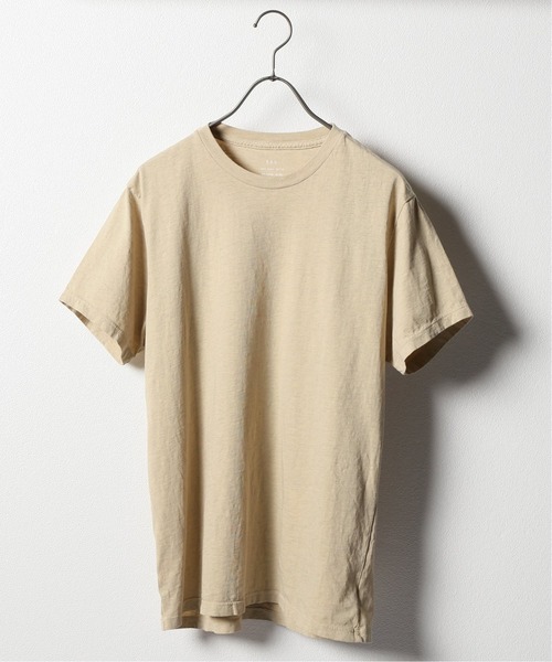 SAVE KHAKI UNITED(セーブカーキユナイテッド)の「SAVE KHAKI UNITED S/S OATMEAL HEATHER CREW TEE(Tシャツ/カットソー・メンズ・サックスブルー/モスグリーン/イエロー系その他・SMALL/MEDIUM/X-SMALL/LARGE)」の1枚目の写真