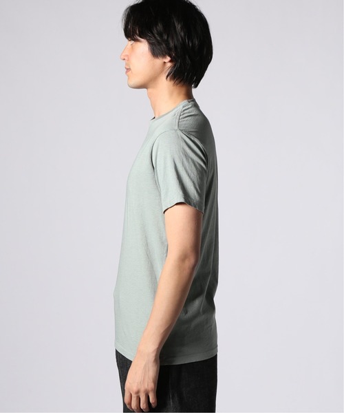 SAVE KHAKI UNITED(セーブカーキユナイテッド)の「SAVE KHAKI UNITED S/S OATMEAL HEATHER CREW TEE(Tシャツ/カットソー・メンズ・サックスブルー/モスグリーン/イエロー系その他・SMALL/MEDIUM/X-SMALL/LARGE)」の10枚目の写真