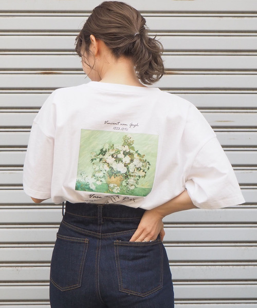 tiptop(ティップトップ)の「2020SS アートプリントビッグプルオーバー(Tシャツ/カットソー・レディース・ホワイト系その他/ブラック系その他/ベージュ系その他/ベージュ/ブラック/オフホワイト/ベージュ系その他2/ブラック系その他2/ホワイト系その他2・FREE)」の17枚目の写真