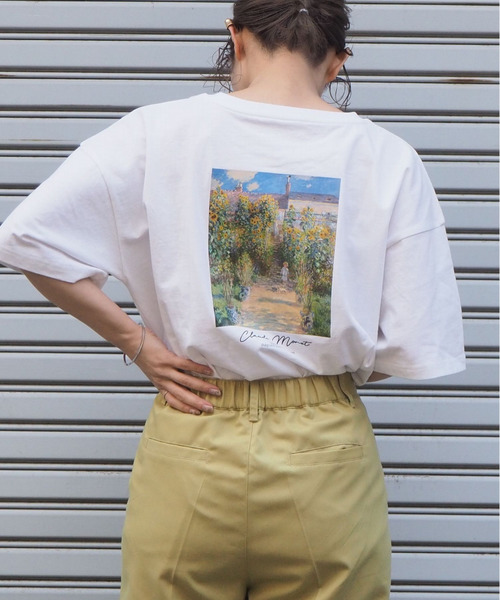 tiptop(ティップトップ)の「2020SS アートプリントビッグプルオーバー(Tシャツ/カットソー・レディース・ホワイト系その他/ブラック系その他/ベージュ系その他/ベージュ/ブラック/オフホワイト/ベージュ系その他2/ブラック系その他2/ホワイト系その他2・FREE)」の10枚目の写真