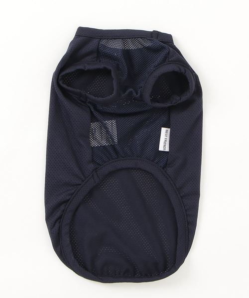 Best Friends（ベストフレンズ）の「BEST FRIENDS :POLICE 犬視庁 クールメッシュタンク（ペットウェア・レディース・ネイビー・XXL/M/XL/S/L）」の6枚目の写真