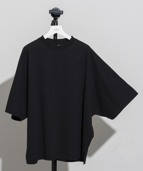 MAISON SPECIAL（メゾンスペシャル）の「ドライアムンゼンプライムオーバードルマンTシャツ 【MAISON SPECIAL/メゾンスペシャル】（Tシャツ/カットソー・メンズ・ホワイト/ブラック/ブラウン/カーキ・46/44）」の17枚目の写真