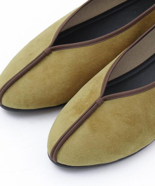 coen(コーエン)の「【WEB限定カラー】チャイナシューズ(スリッポン・レディース・マスタード/その他1/その他2/ブラック・LARGE/SMALL/MEDIUM)」の10枚目の写真