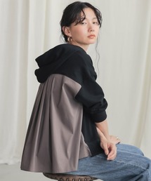 Bab | バックシャンパーカープルオーバー(パーカー)