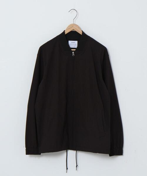 coen(コーエン)の「接触冷感ストレッチリブブルゾン(ブルゾン・メンズ・ブラック/ベージュ・X-LARGE/LARGE/SMALL/MEDIUM)」の8枚目の写真