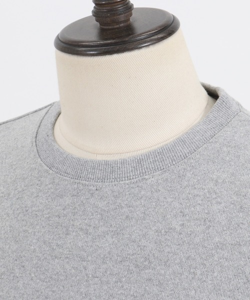 CAMBIO(カンビオ)の「msw784-Recycle Cotton Sweat Loose Pullover プルオーバー(スウェット・メンズ・グレー/ホワイト/ブラック/グリーン/ベージュ・M/L)」の14枚目の写真