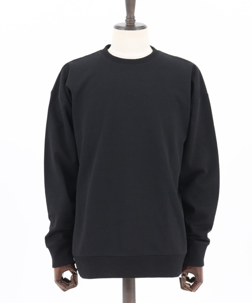 CAMBIO(カンビオ)の「msw784-Recycle Cotton Sweat Loose Pullover プルオーバー(スウェット・メンズ・グレー/ホワイト/ブラック/グリーン/ベージュ・M/L)」の19枚目の写真