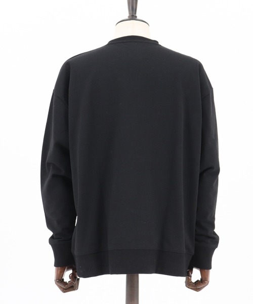 CAMBIO(カンビオ)の「msw784-Recycle Cotton Sweat Loose Pullover プルオーバー(スウェット・メンズ・グレー/ホワイト/ブラック/グリーン/ベージュ・M/L)」の20枚目の写真