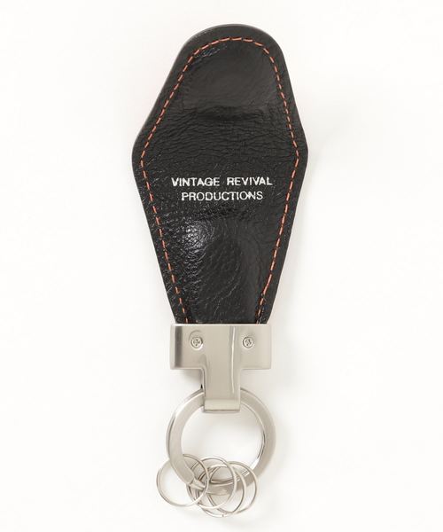 VINTAGE REVIVAL PRODUCTIONS（ヴィンテージリバイバルプロダクションズ）の「Vintage Revival Productions Key Clip calf（キーケース/キーアクセサリー・レディース・イエロー系その他/オレンジ/レッド/ライトブルー/ライトグリーン・FREE）」の10枚目の写真