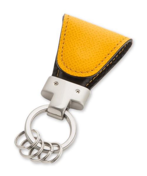 VINTAGE REVIVAL PRODUCTIONS（ヴィンテージリバイバルプロダクションズ）の「Vintage Revival Productions Key Clip calf（キーケース/キーアクセサリー・レディース・イエロー系その他/オレンジ/レッド/ライトブルー/ライトグリーン・FREE）」の3枚目の写真