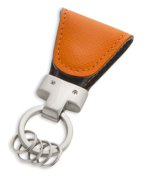 VINTAGE REVIVAL PRODUCTIONS（ヴィンテージリバイバルプロダクションズ）の「Vintage Revival Productions Key Clip calf（キーケース/キーアクセサリー・レディース・イエロー系その他/オレンジ/レッド/ライトブルー/ライトグリーン・FREE）」の5枚目の写真