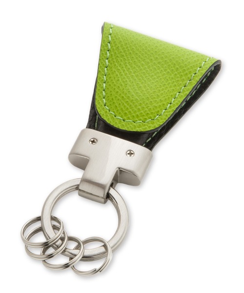 VINTAGE REVIVAL PRODUCTIONS（ヴィンテージリバイバルプロダクションズ）の「Vintage Revival Productions Key Clip calf（キーケース/キーアクセサリー・レディース・イエロー系その他/オレンジ/レッド/ライトブルー/ライトグリーン・FREE）」の2枚目の写真