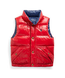 POLO RALPH LAUREN CHILDRENSWEAR（ポロ ラルフ ローレン チルドレンズウェア）の「リバーシブル ダウン ベスト（ダウンベスト・キッズ）」