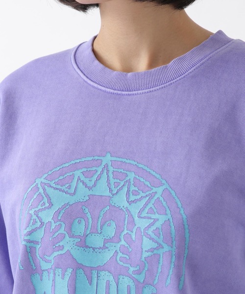 WKNDRS（ウィーキャンドース）の「WKNDRS／スマイルプリントスウェット　2922457（スウェット・メンズ・パープル/ブルー/グレー・MEDIUM/LARGE）」の20枚目の写真
