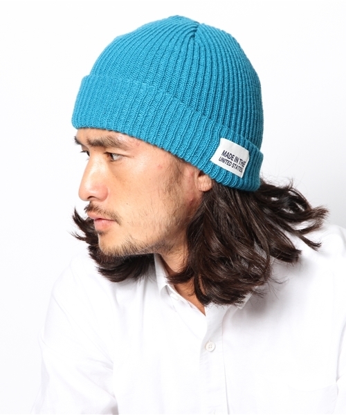 CIAOPANIC TYPY（チャオパニックティピー）の「MADEINUSAニットワッチ（ハット・メンズ・ネイビー/ブルー/ホワイト/グレー/ワインレッド/ブラック/オリーブ・FREE）」の8枚目の写真