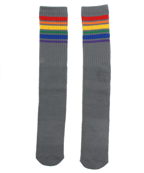 HYSTERIC GLAMOUR（ヒステリックグラマー）の「SOME ACTIONプリントチューブソックス（ソックス/靴下・メンズ・ホワイト/グレー/ブラック・FREE）」の3枚目の写真