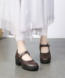 Shoes in Closet（シューズインクローゼット）の「厚底 ヒールアップ メリージェーン ストラップ シューズ 1985（ドレスシューズ・レディース）」