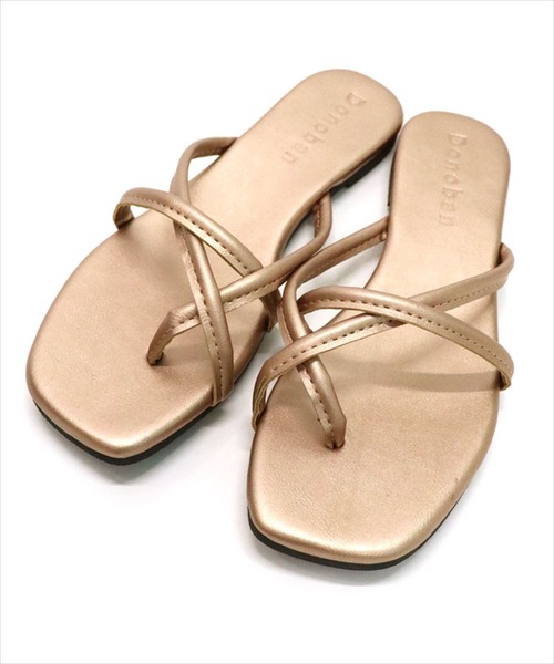 DONOBAN(ドノバン)の「ふらっとトングサンダル(サンダル・レディース・ホワイト/ブラック/シルバー/ゴールド系その他/グレイッシュベージュ・22.5cm/23.5cm/23.0cm/24.0cm)」の19枚目の写真