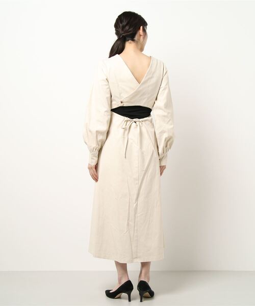 （美品）（最終値下げ）ACYM Back open flare ワンピース 美品）（最終値下げ）ACYM Back open flare ワンピース