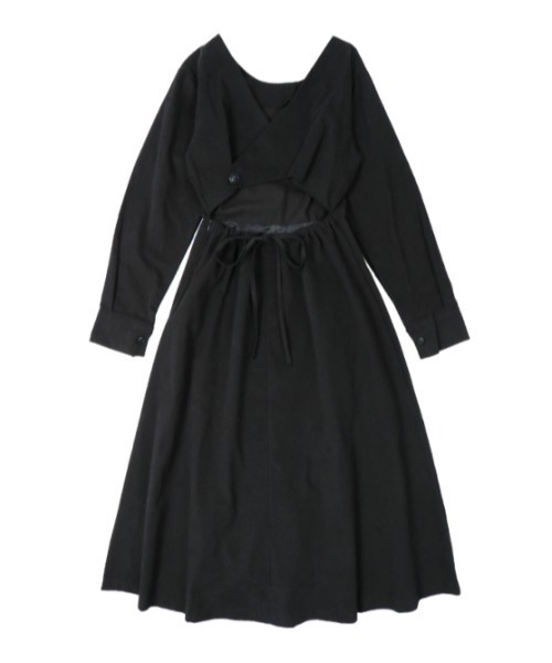 （美品）（最終値下げ）ACYM Back open flare ワンピース 美品）（最終値下げ）ACYM Back open flare ワンピース