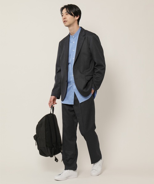 KASHIYAMA（カシヤマ）の「TECH-POLYESTER ストレッチノータックスリムテーパードパンツ（その他パンツ・メンズ・カーキ/ネイビー・マルチサイズ）」の10枚目の写真