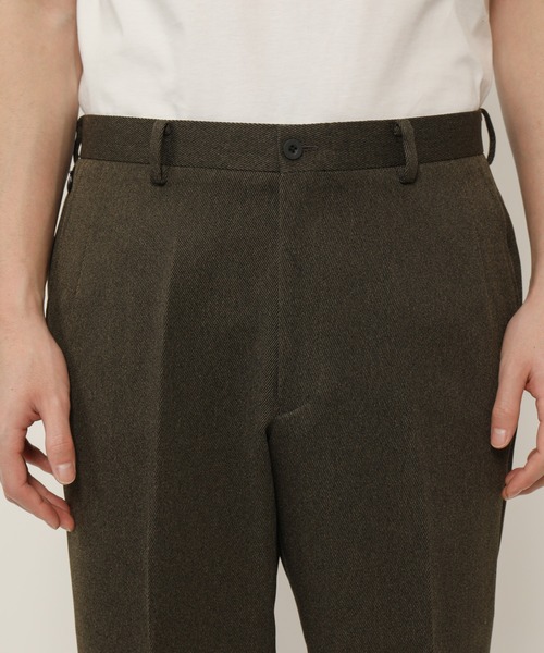 KASHIYAMA（カシヤマ）の「TECH-POLYESTER ストレッチノータックスリムテーパードパンツ（その他パンツ・メンズ・カーキ/ネイビー・マルチサイズ）」の15枚目の写真