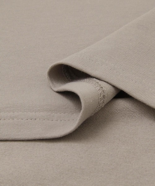 LAATO（ラート）の「BIG LONG T-SHIRTS（Tシャツ/カットソー・レディース・オフホワイト/グリーン・FREE）」の8枚目の写真