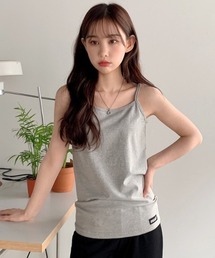 『muah muah/ムーアムーア』MUAH STRING SLEEVELESS/ストリング スリーブレス