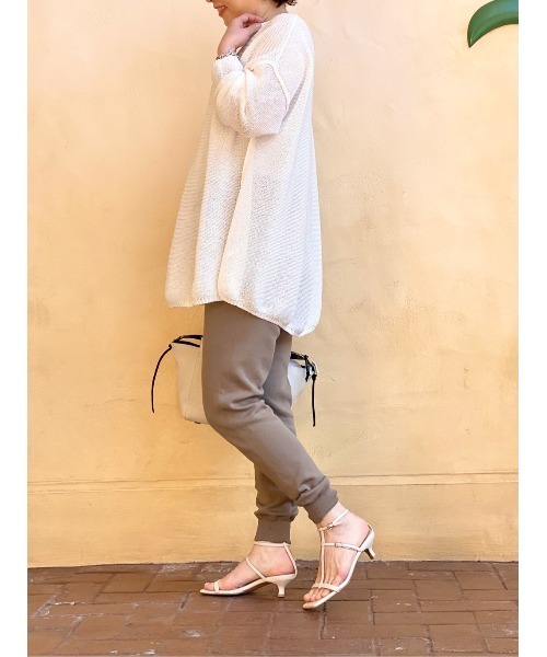 ニットジョガーパンツ その他パンツ Droite リヴドロワ のファッション Rive パンツ Rive