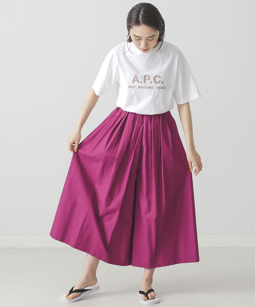 2way Lights Beams 2way ボリューム スカート タック スカート スカート Beams Lights ビームスライツ のファッション