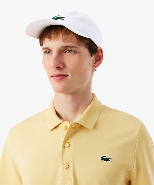 LACOSTE（ラコステ）の「「ノバク・ジョコビッチ」フロントワニロゴキャップ（キャップ・メンズ・ホワイト/ネイビー/ブルー/バイオレット/ホワイト系その他/ダークネイビー・FREE）」の18枚目の写真