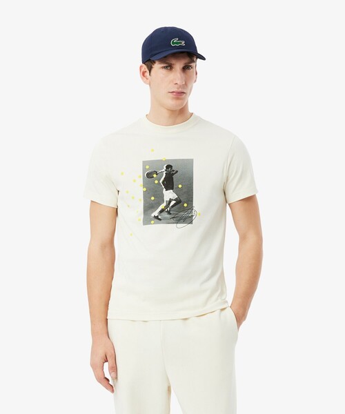 LACOSTE（ラコステ）の「「ノバク・ジョコビッチ」フロントワニロゴキャップ（キャップ・メンズ・ホワイト/ネイビー/ブルー/バイオレット/ホワイト系その他/ダークネイビー・FREE）」の12枚目の写真