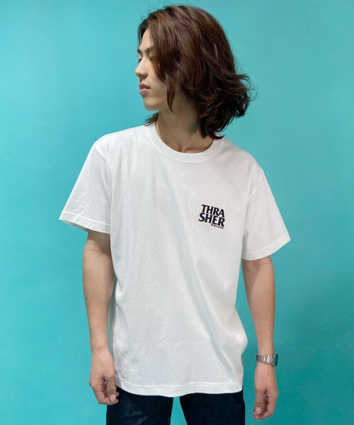 THRASHER(スラッシャー)の「【ムラサスポーツ別注】THRASHER/スラッシャー ルーズシルエット バックプリントTシャツ TH91282H FEB 87(Tシャツ/カットソー・メンズ・グレー/ブラック/ホワイト・L/M/XL)」の8枚目の写真