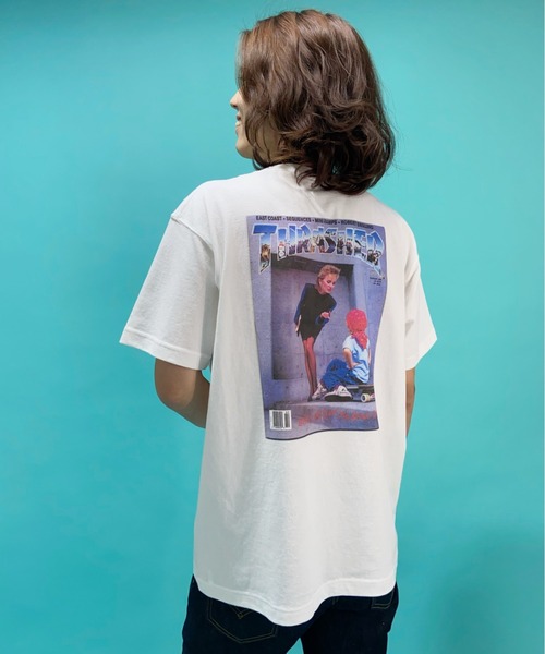 THRASHER(スラッシャー)の「【ムラサスポーツ別注】THRASHER/スラッシャー ルーズシルエット バックプリントTシャツ TH91282H FEB 87(Tシャツ/カットソー・メンズ・グレー/ブラック/ホワイト・L/M/XL)」の11枚目の写真