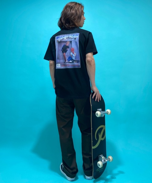 THRASHER(スラッシャー)の「【ムラサスポーツ別注】THRASHER/スラッシャー ルーズシルエット バックプリントTシャツ TH91282H FEB 87(Tシャツ/カットソー・メンズ・グレー/ブラック/ホワイト・L/M/XL)」の21枚目の写真