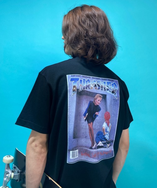 THRASHER(スラッシャー)の「【ムラサスポーツ別注】THRASHER/スラッシャー ルーズシルエット バックプリントTシャツ TH91282H FEB 87(Tシャツ/カットソー・メンズ・グレー/ブラック/ホワイト・L/M/XL)」の19枚目の写真