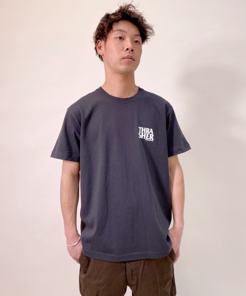 THRASHER(スラッシャー)の「【ムラサスポーツ別注】THRASHER/スラッシャー ルーズシルエット バックプリントTシャツ TH91282H FEB 87(Tシャツ/カットソー・メンズ・グレー/ブラック/ホワイト・L/M/XL)」の22枚目の写真