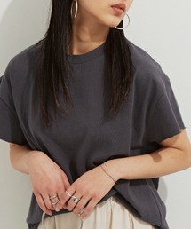 ヘヴィーウェイトコットンフレンチスリーブTシャツ