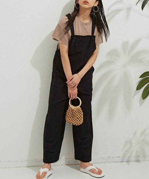 Auntie Rosa Holiday（アンティローザホリデー）の「ヘヴィーウェイトコットンフレンチスリーブTシャツ（Tシャツ/カットソー・レディース・ホワイト/チャコールグレー/パープル/ブルー/グリーン/モカ・FREE）」の21枚目の写真