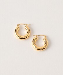 ＜PREEK＞YU-KIN TWIST HOOP EARRINGS SMALLピアス
