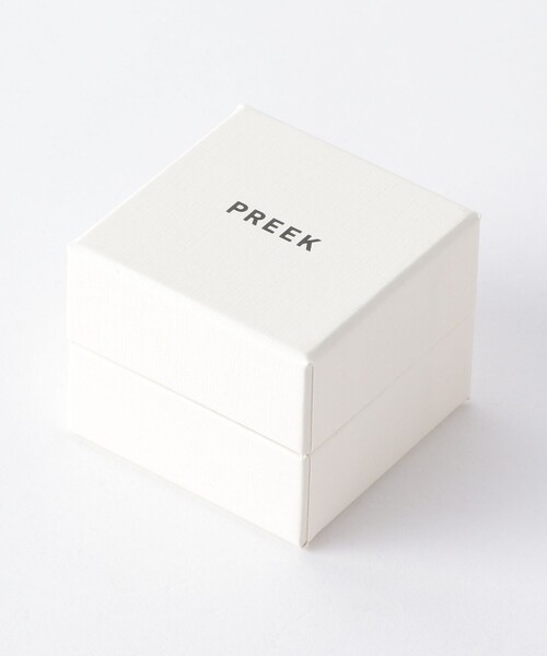 Preek（プリーク）の「＜PREEK＞YU-KIN TWIST HOOP EARRINGS SMALLピアス（ピアス（両耳用）・レディース・ゴールド/ライトピンク・FREE）」の10枚目の写真