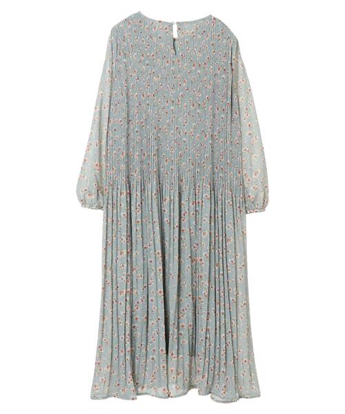 AMERICAN HOLIC（アメリカンホリック）の「花柄プリーツワンピース（ワンピース・レディース・サックスブルー/その他14・FREE）」の10枚目の写真