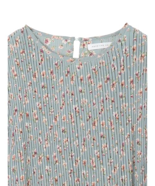 AMERICAN HOLIC（アメリカンホリック）の「花柄プリーツワンピース（ワンピース・レディース・サックスブルー/その他14・FREE）」の9枚目の写真