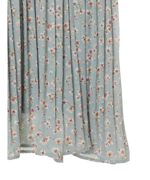 AMERICAN HOLIC（アメリカンホリック）の「花柄プリーツワンピース（ワンピース・レディース・サックスブルー/その他14・FREE）」の7枚目の写真