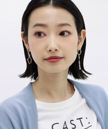クラウドモチーフピアス